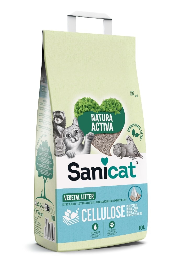 Sanicat lettiera assorbente 10 l in offerta da Carrefour