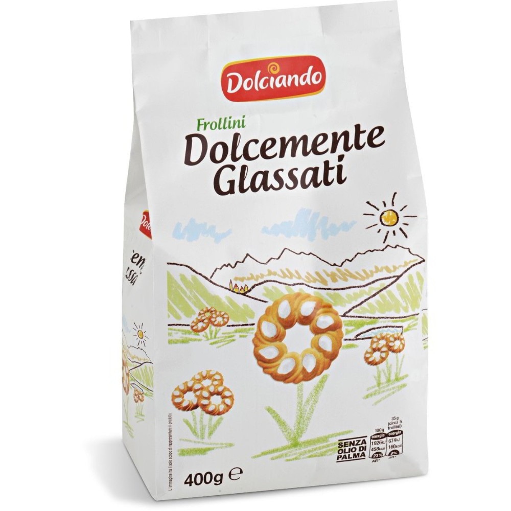 Frollini dolcemente glassati 400 g Dolciando in offerta da Eurospin