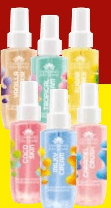 Giardino dei Sensi Acqua corpo profumata 2 x 100 ml in offerta da Lidl