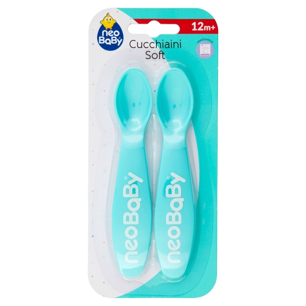 Cucchiaini Soft 12M+ 2 pz Neo Baby - Offerta nel negozio Bennet