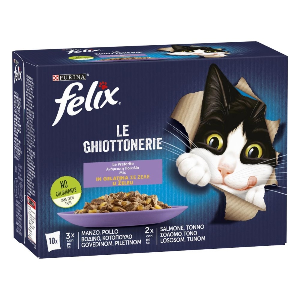 Felix Le Ghiottonerie 85 g x 10 in offerta da Tigota