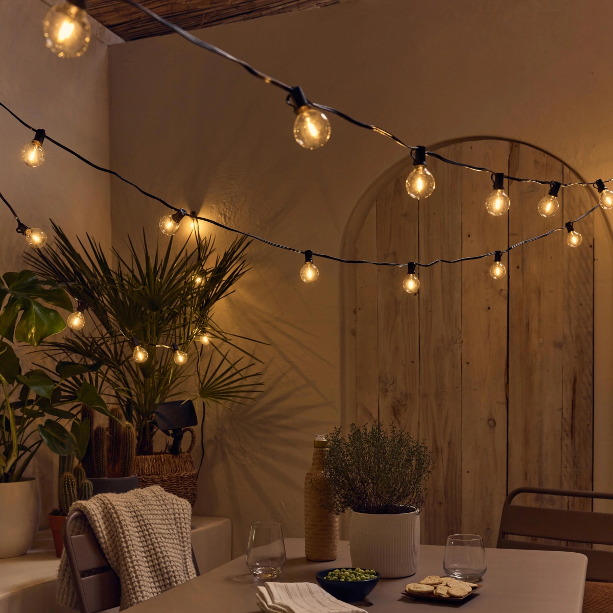 Ghirlanda Elao 25 lampadine LED incluse Inspire in offerta da Leroy Merlin