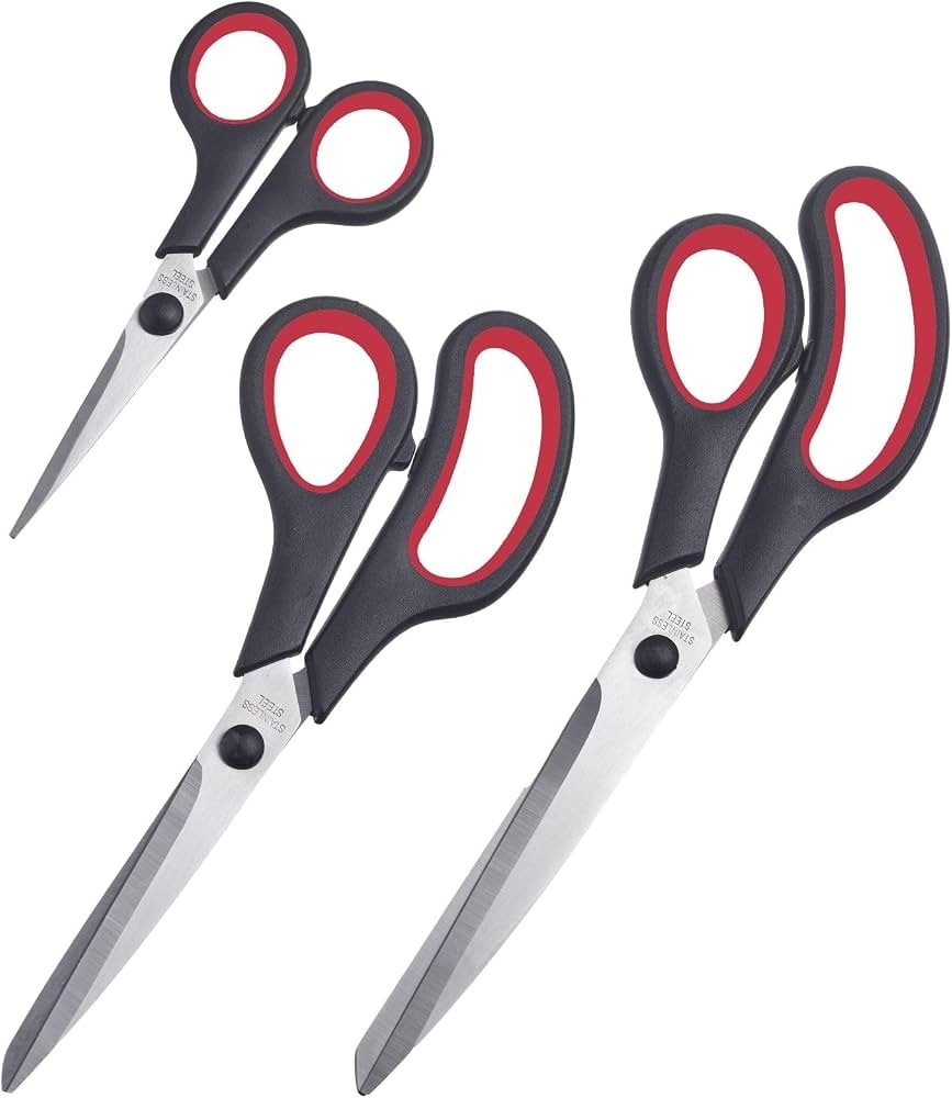 Forbici set 3 pezzi 3 pezzi in offerta da MD
