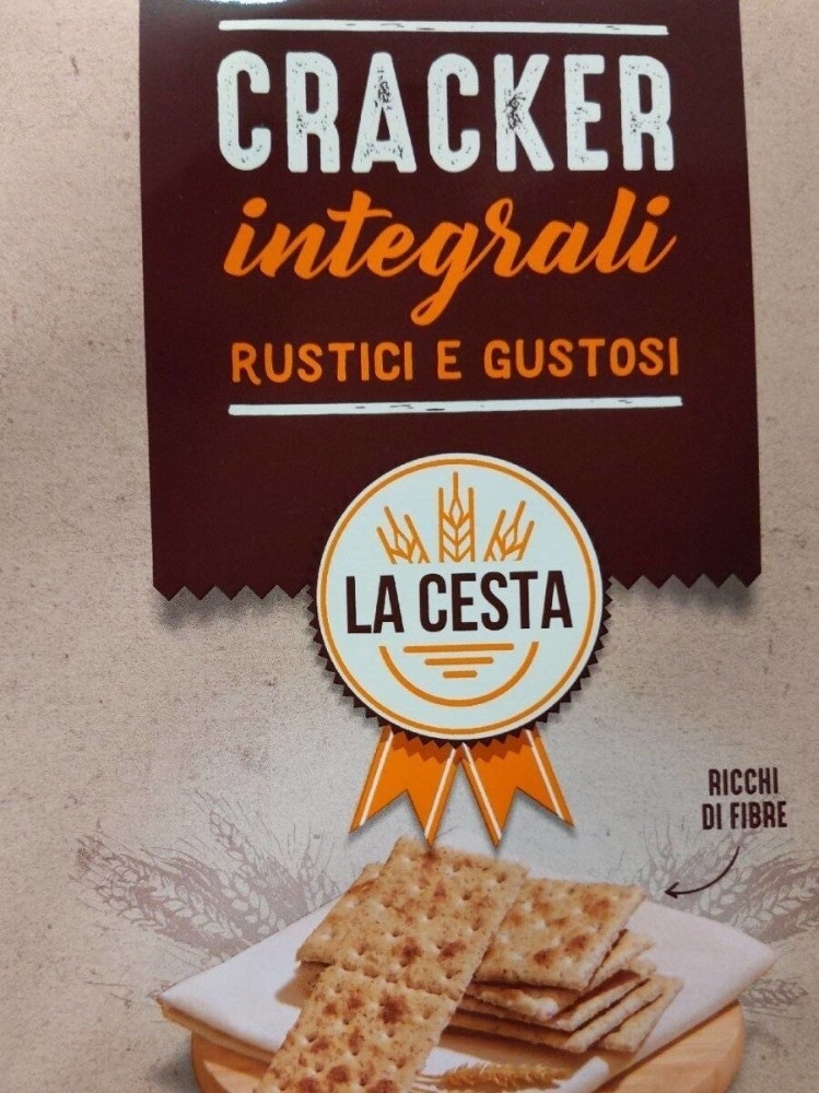 La Cesta cracker integrali 500 g in offerta da ALDI