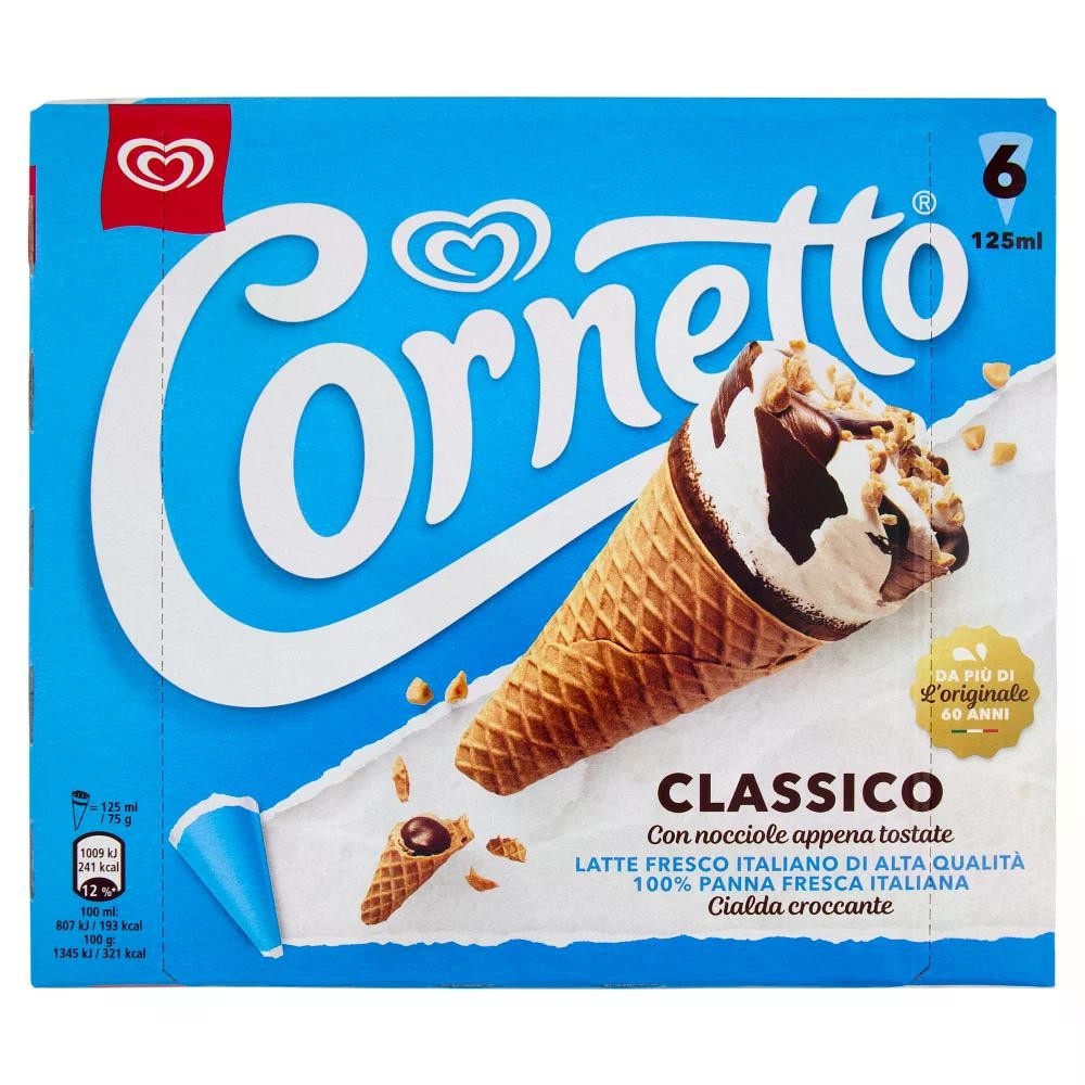 Cornetto Classico 6 x 75 g in offerta da Dpiù