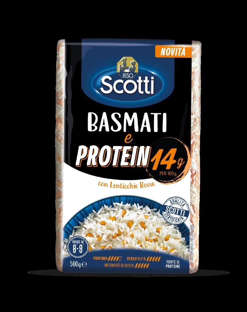 Riso Basmati e Protein con Lenticchie Rosse 500 g Riso Scotti in offerta da Iper La grande i