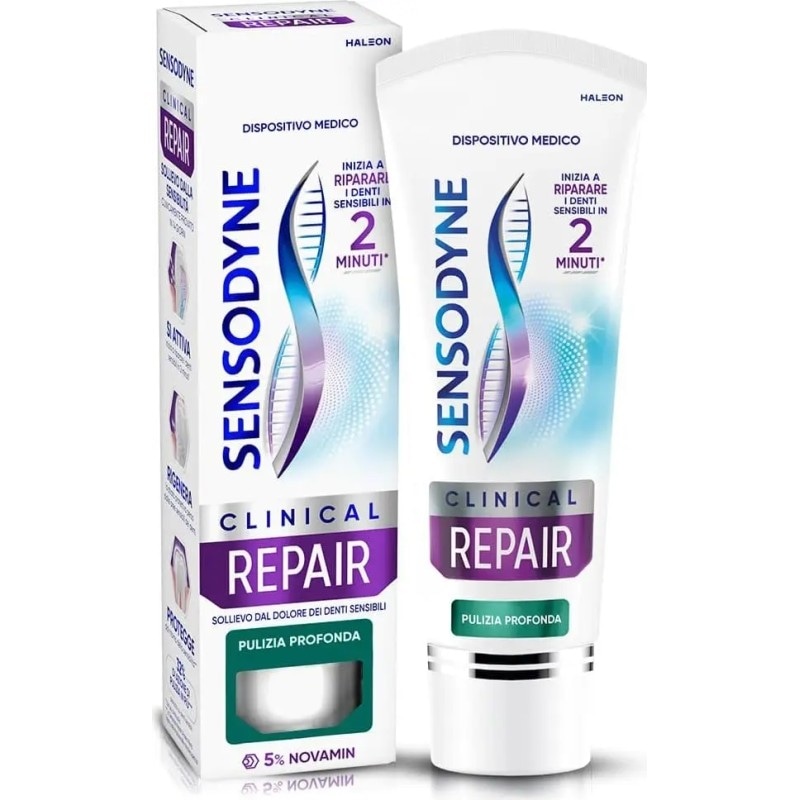 Dentifricio Clinical Repair Sensodyne 75 ml in offerta da Bennet