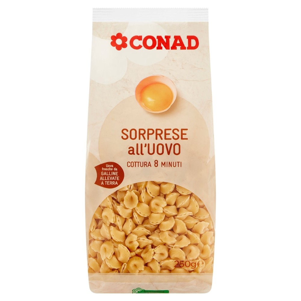 Pasta all'uovo (Grattini / Farfalline / Sorprese) 250 g in offerta da Eurospin