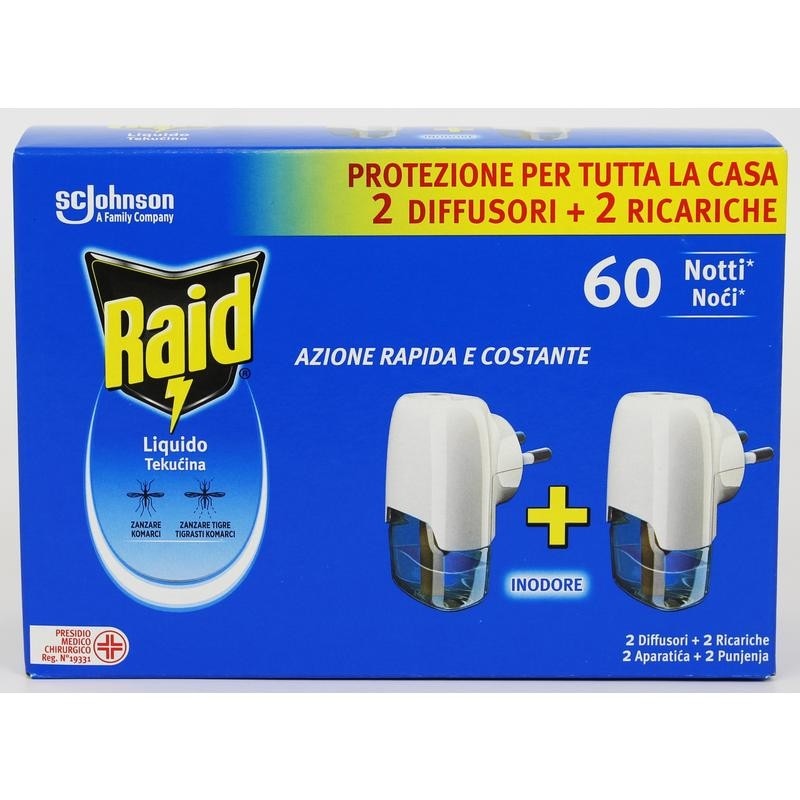 Insetticida Liquido Raid 60ML X2 - Offerta nel negozio Maury's
