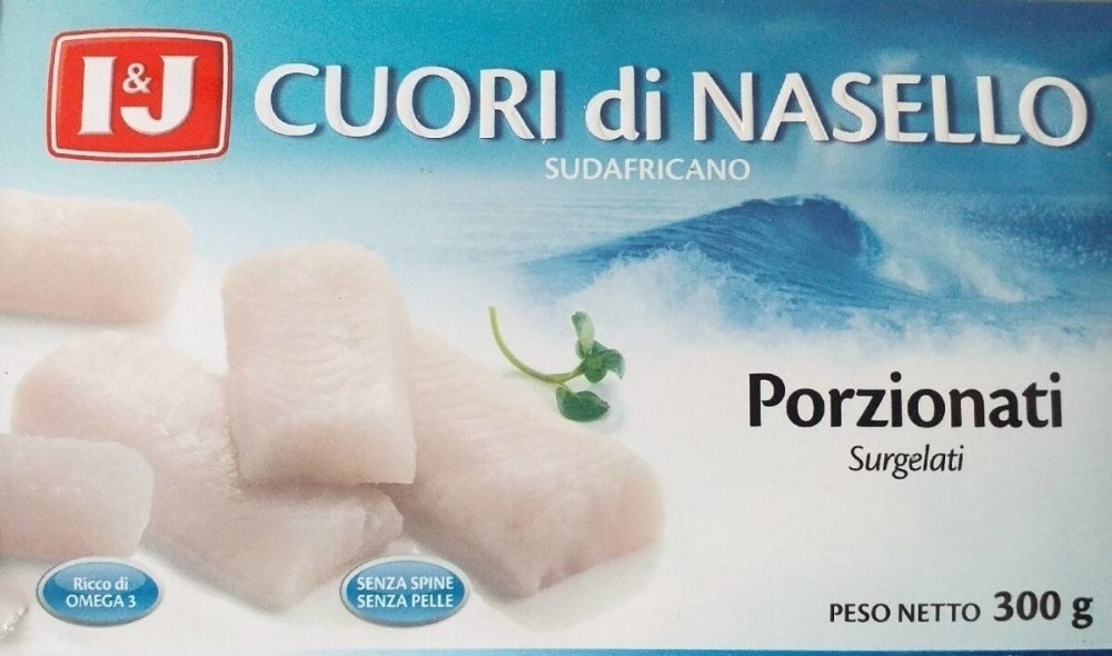 Cuori di filetto di nasello I&J 6 pezzi, 300 g in offerta da Esselunga