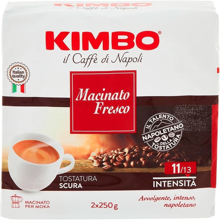 Kimbo Caffè Macinato Fresco Conf. 3 pz g 250 cad. 750 g in offerta da Carrefour