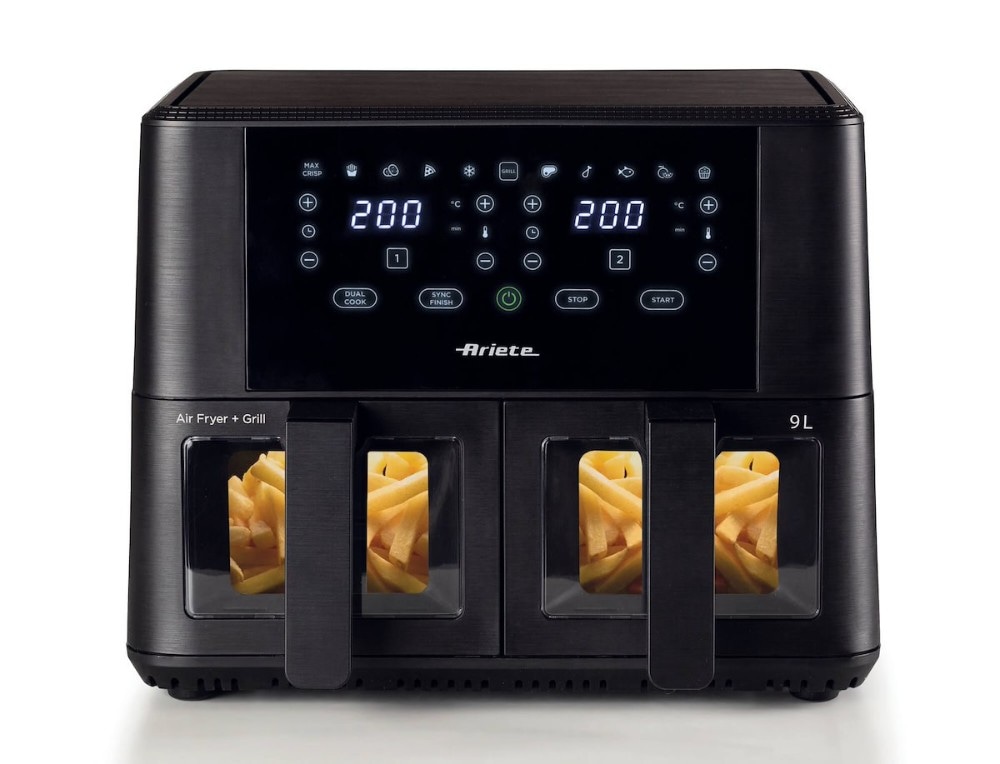 Ariete 4631 Friggitrice ad aria Dual Cook 4,5 + 4,5 Litri - Offerta nel negozio Euronics