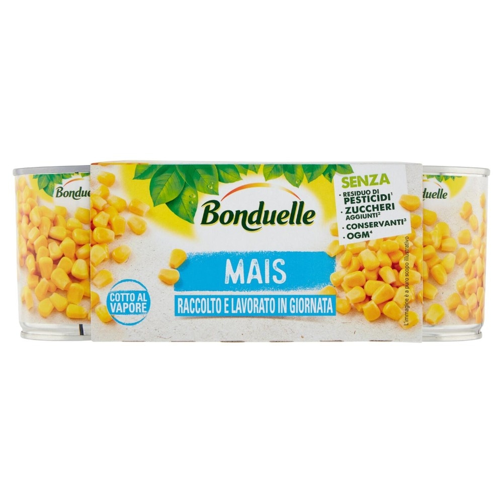 Mais Bonduelle Conf. 3 pz g 140 Cad. 420 g in offerta da Carrefour