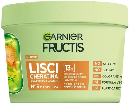 Garnier Fructis maschera capelli 370 ml in offerta da Bennet