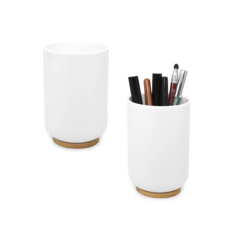 Bicchieriere da bagno Bamboo in offerta da Risparmio Casa