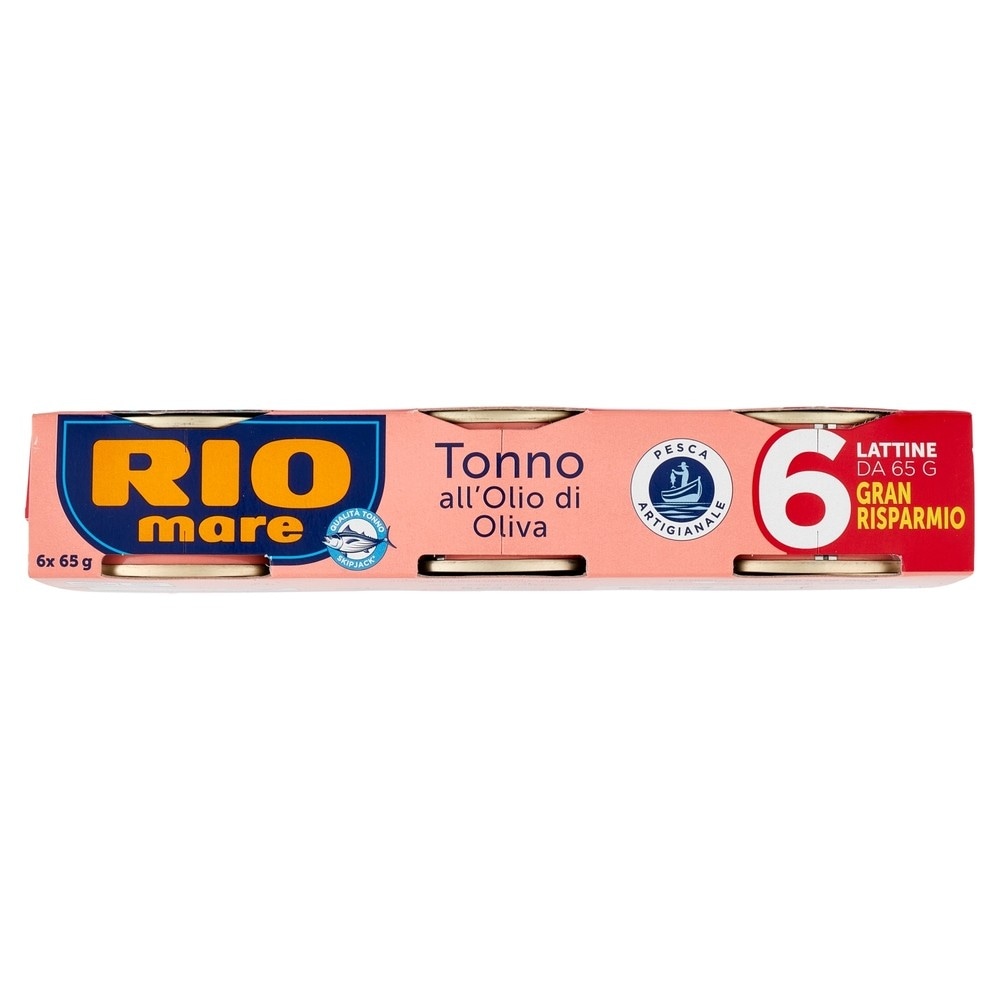 Tonno Rio Mare 6X65 GRAMMI - Offerta nel negozio Esselunga