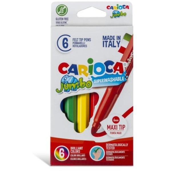 Carioca Jumbo 6 pezzi in offerta da MD