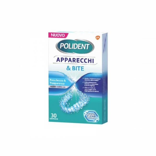 Polident compresse per apparecchi e bite 30-36 pezzi in offerta da Dm