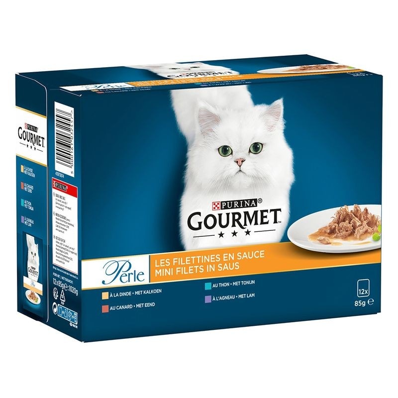Alimento umido per gatti Gourmet Perle 85 g x24 Purina in offerta da Iper La grande i