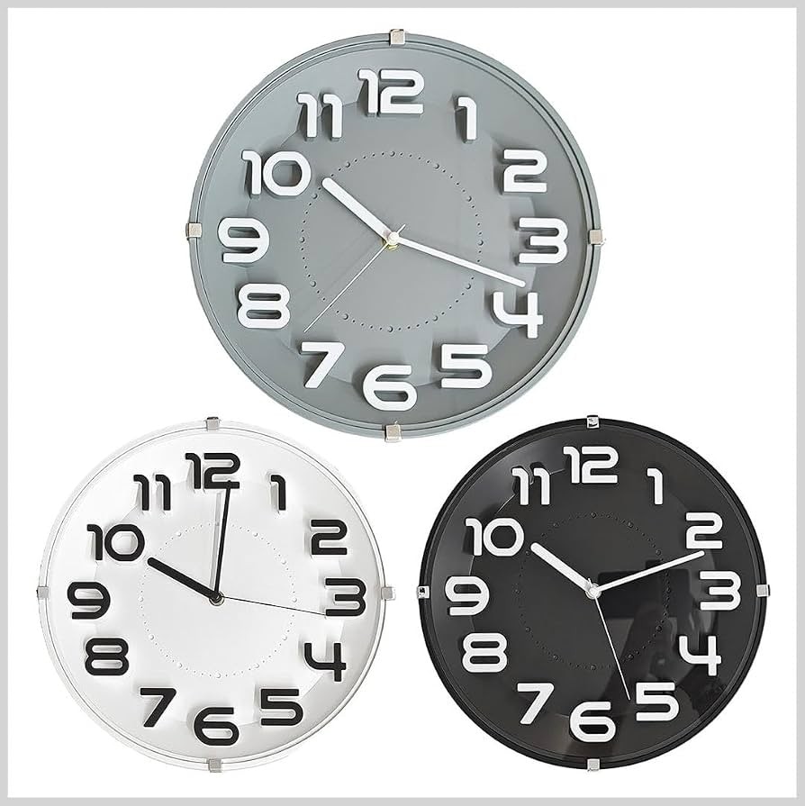 Orologio da parete Ø 31 cm in offerta da Happy Casa