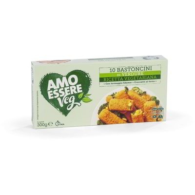 Bastoncini di Spinaci 300 g AMO ESSERE Veg - Offerta nel negozio Eurospin