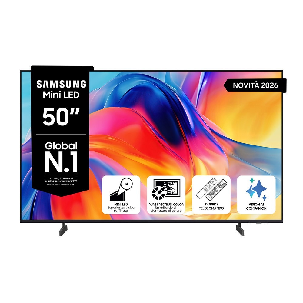 Samsung Mini LED TV 50" 4K UE50M70HAUXZT in offerta da Comet