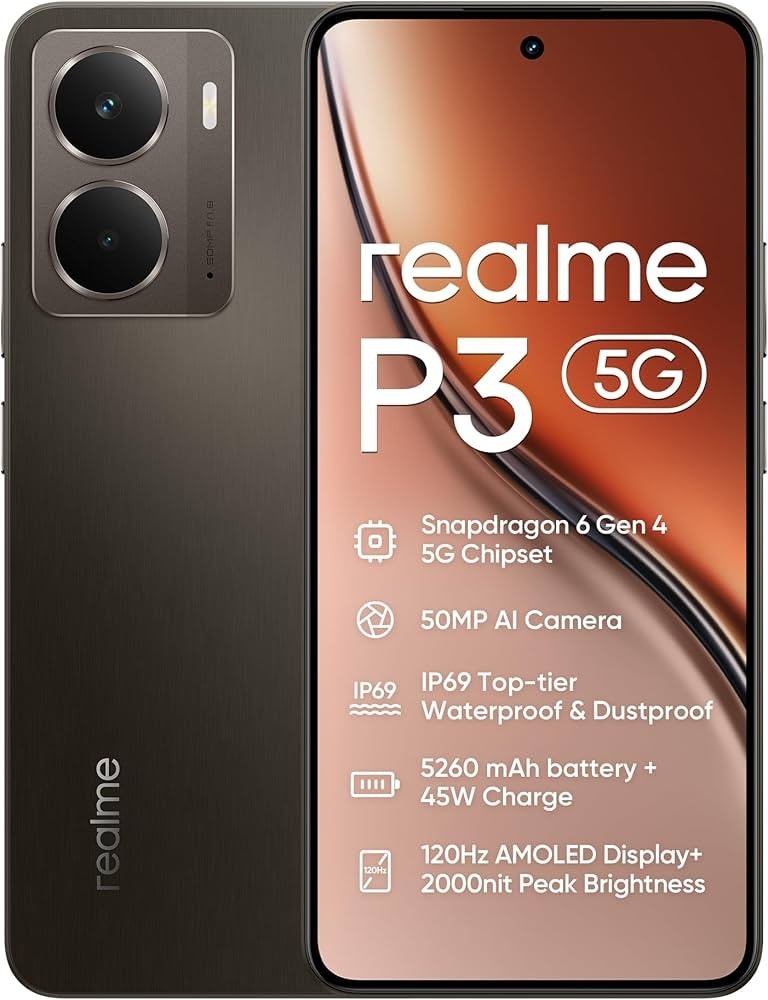 realme P3 6,67"; 12 + 512 GB in offerta da Comet