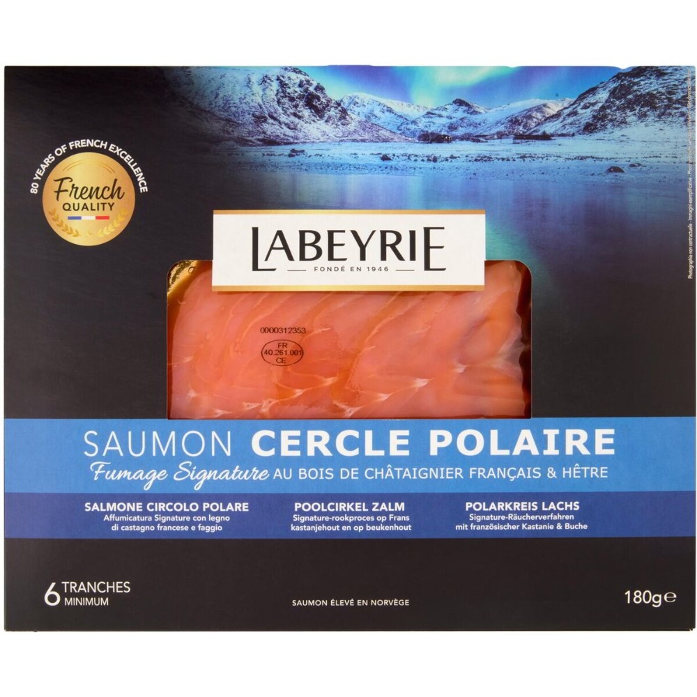 Salmone Norvegia Fumage Signature Labeyrie g 180 in offerta da Panorama