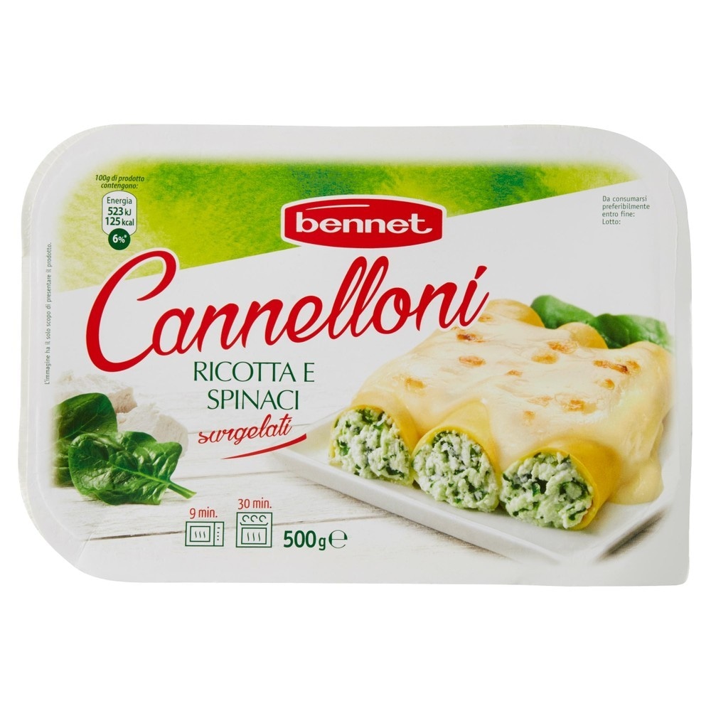 Lasagne alla bolognese o Cannelloni ricotta e spinaci 300 g Bennet in offerta da Bennet