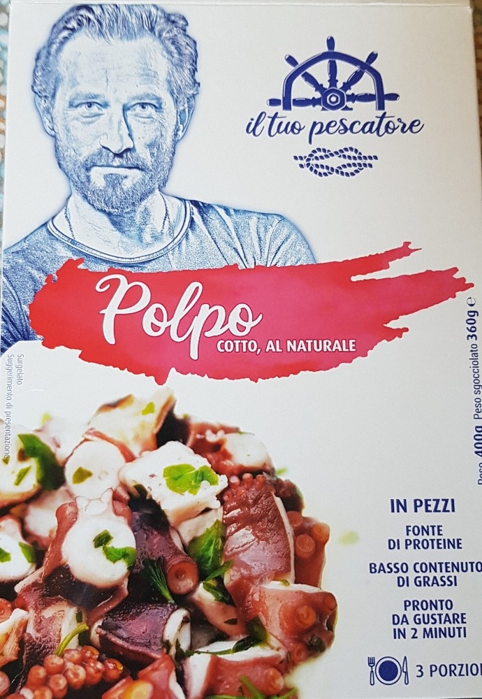 Il Tuo Pescatore polpo cotto al naturale 300 g in offerta da Carrefour