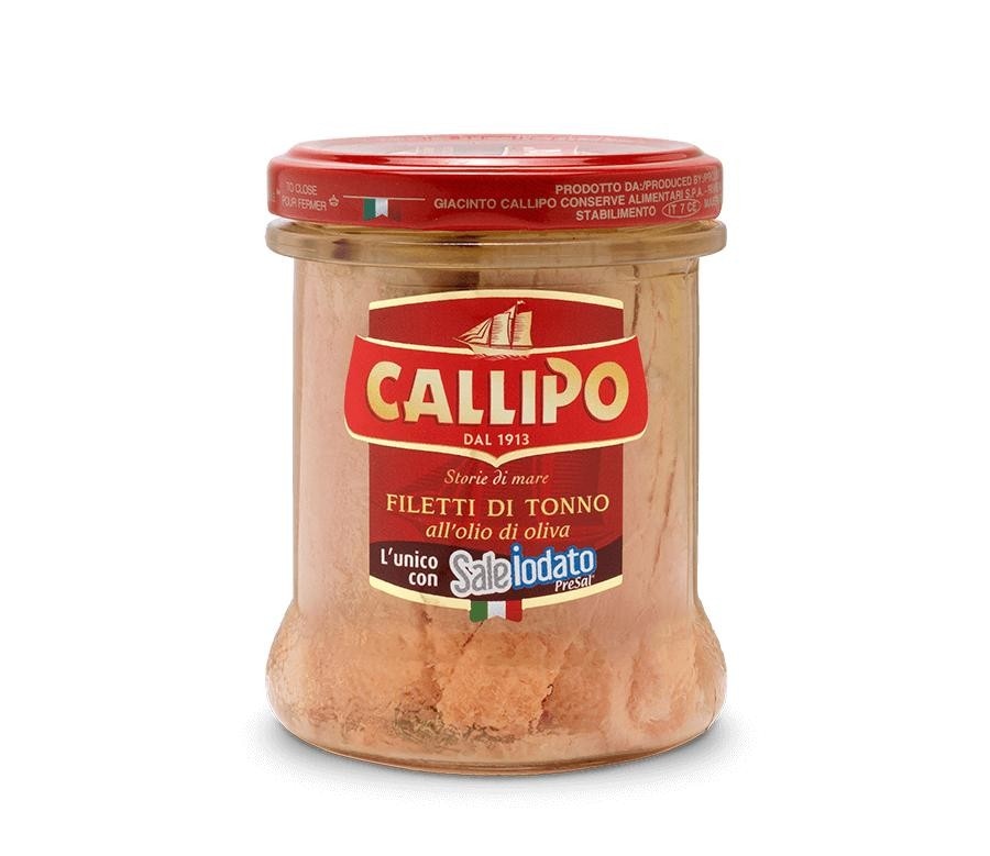 Filetti di Tonno Callipo 150 g/105 g in offerta da Il Gigante