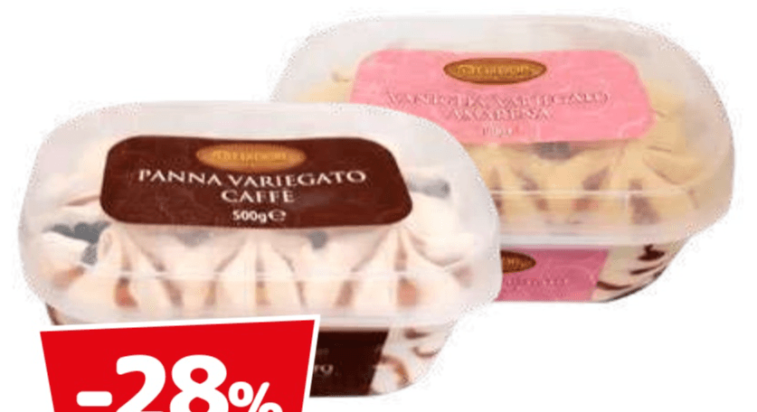 Delidor gelato variegato 500 g in offerta da Dpiù