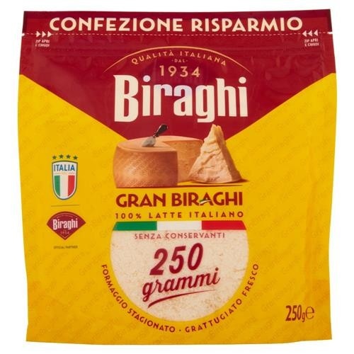Gran Biraghi Grattugiato XXL 250 g - Offerta nel negozio ALDI