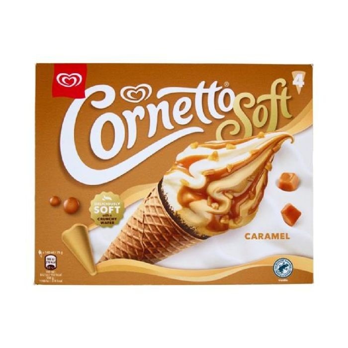 Cornetto Soft Algida caramel 316 g, cookies 324 g in offerta da Penny