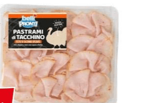 Belli pronti pastrami di tacchino 100 g in offerta da Dpiù