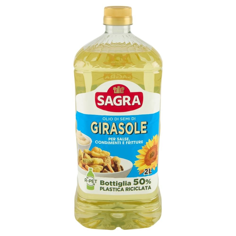 Olio di semi di girasole Sagra 2 lt in offerta da Panorama