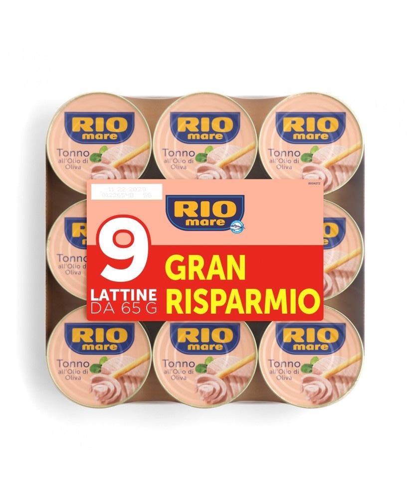 Tonno Rio Mare g 65 x 9 in offerta da Panorama