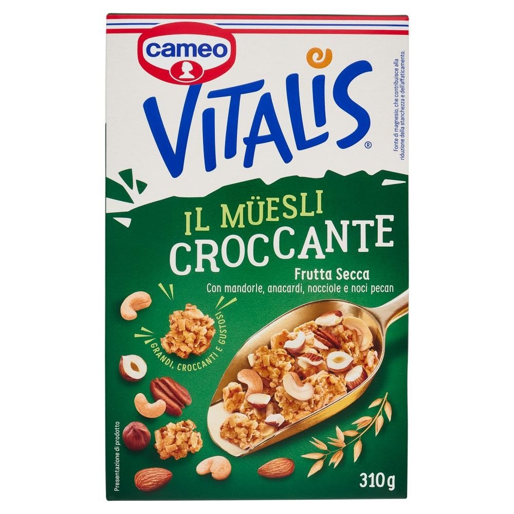 Muesli Vitalis Cameo Gusti Assortiti 310 g in offerta da Carrefour