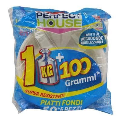 Perfect House piatti fondi/piani 55 pezzi in offerta da Maury's