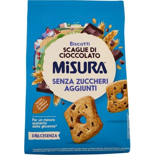 Frollini con Scaglie di Cioccolato Misura 290 g in offerta da Carrefour
