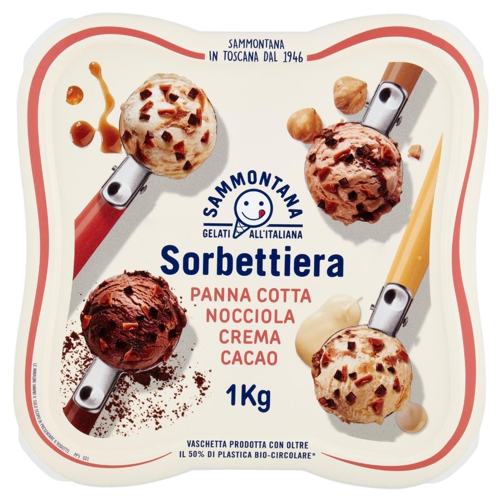 Sorbettiera Sammontana Gusti Creme Assortiti 1 kg in offerta da Carrefour
