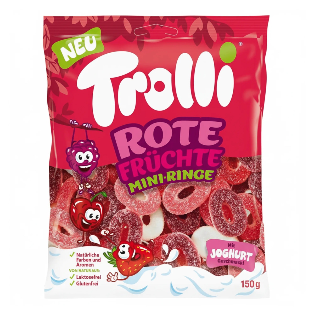 Trolli Red Fruits Mini Rings 200 g - Offerta nel negozio ALDI