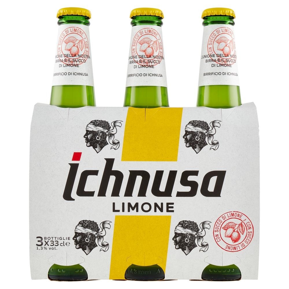 Birra Ichnusa Limone 3x33 cl in offerta da Il Gigante