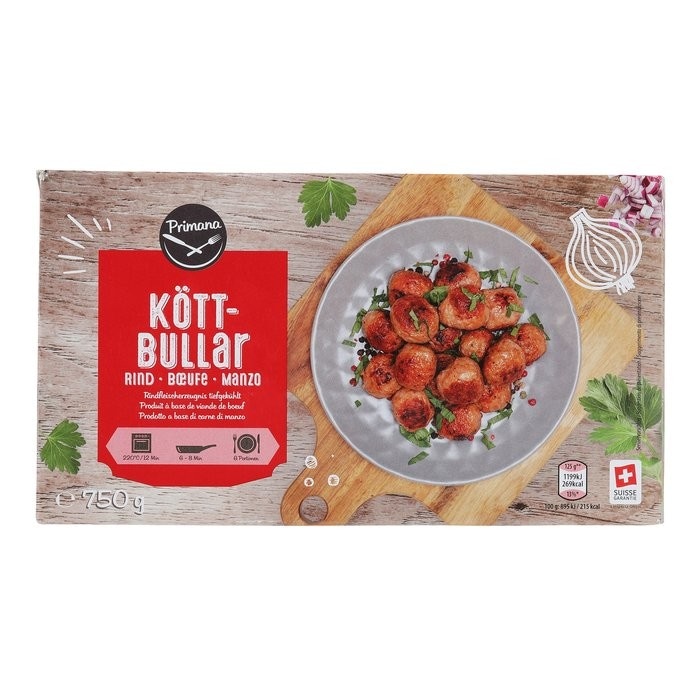 Primana polpette di bovino 500 g in offerta da ALDI