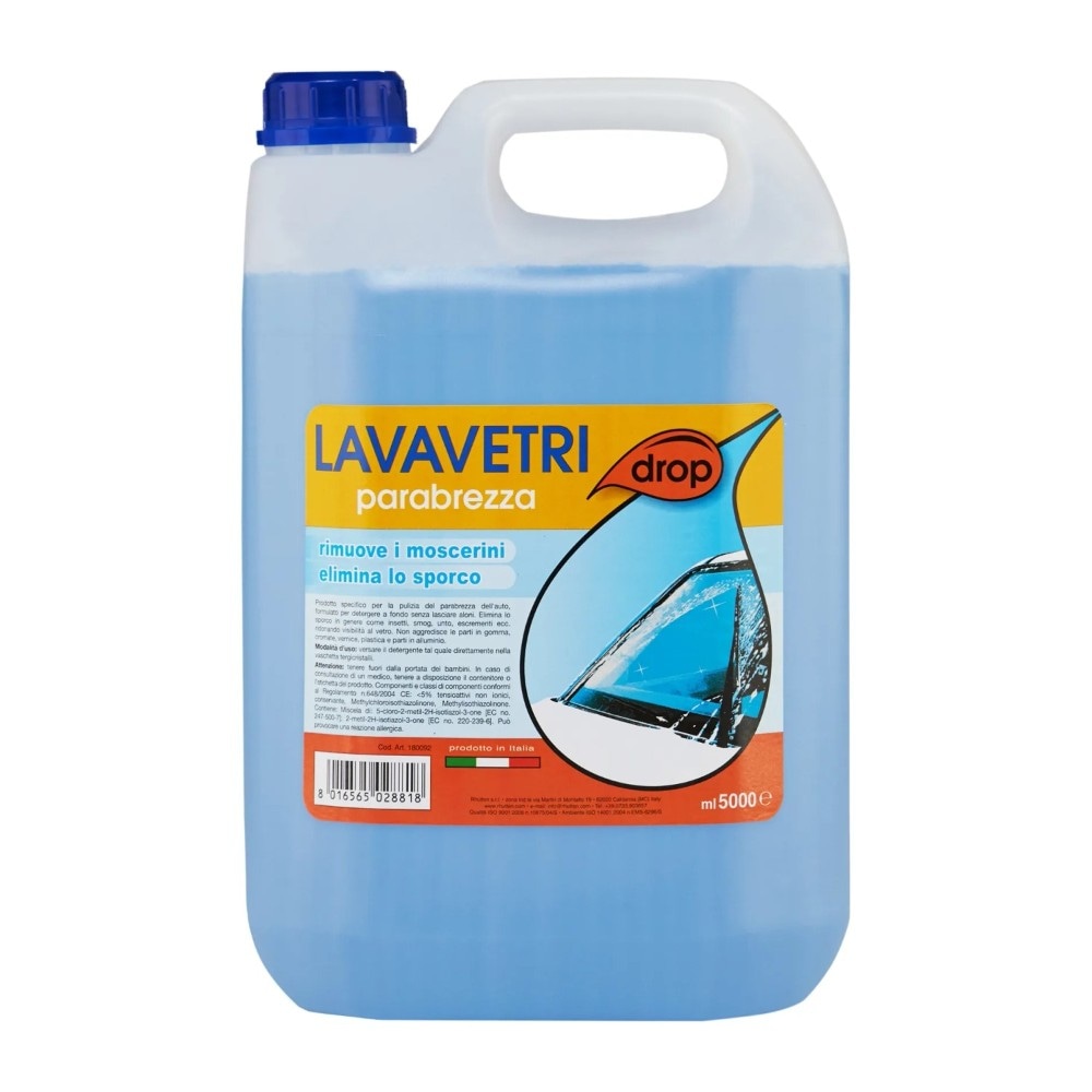 Lavavetri parabrezza Drop 5 litri in offerta da Coop