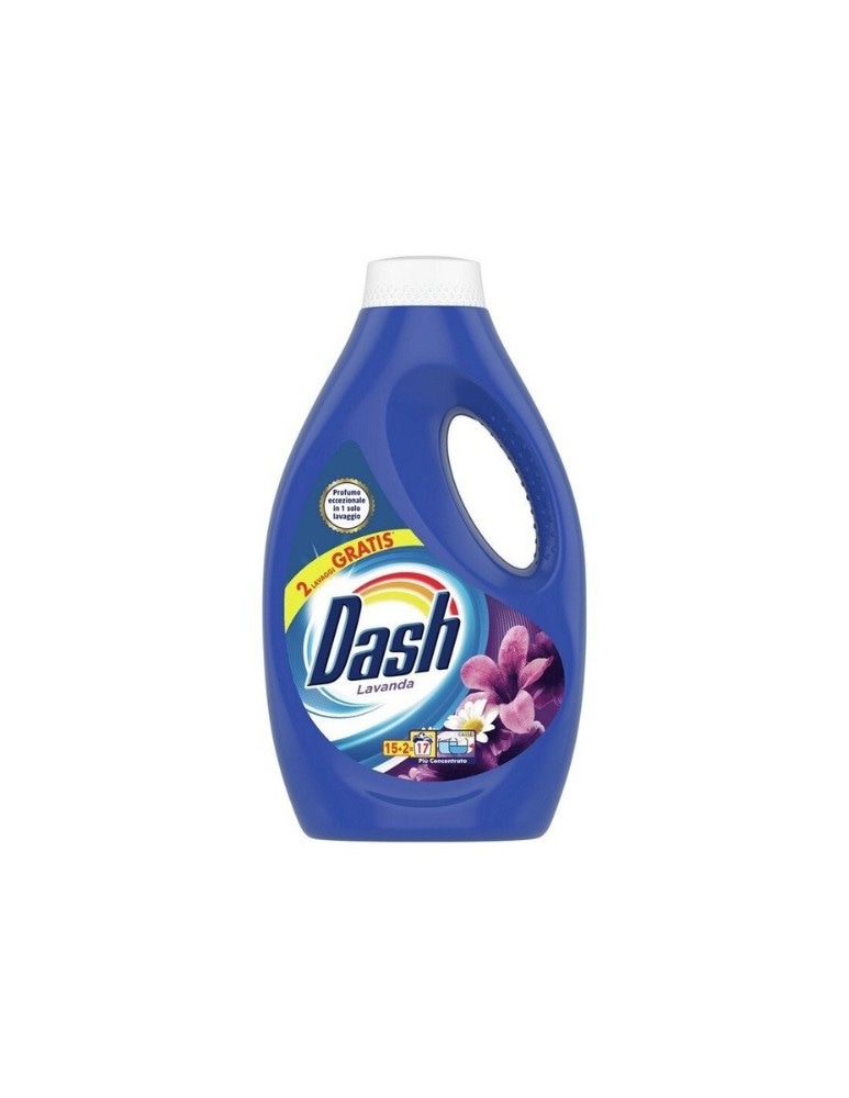 Dash detersivo lavatrice Conf. 3 pezzi 17 lavaggi Cad. 2,295 l in offerta da Carrefour