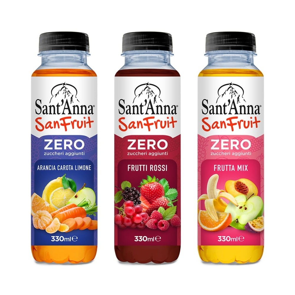 Sant'Anna succo zero zuccheri aggiunti SanFruit 33 cl in offerta da Iper La grande i