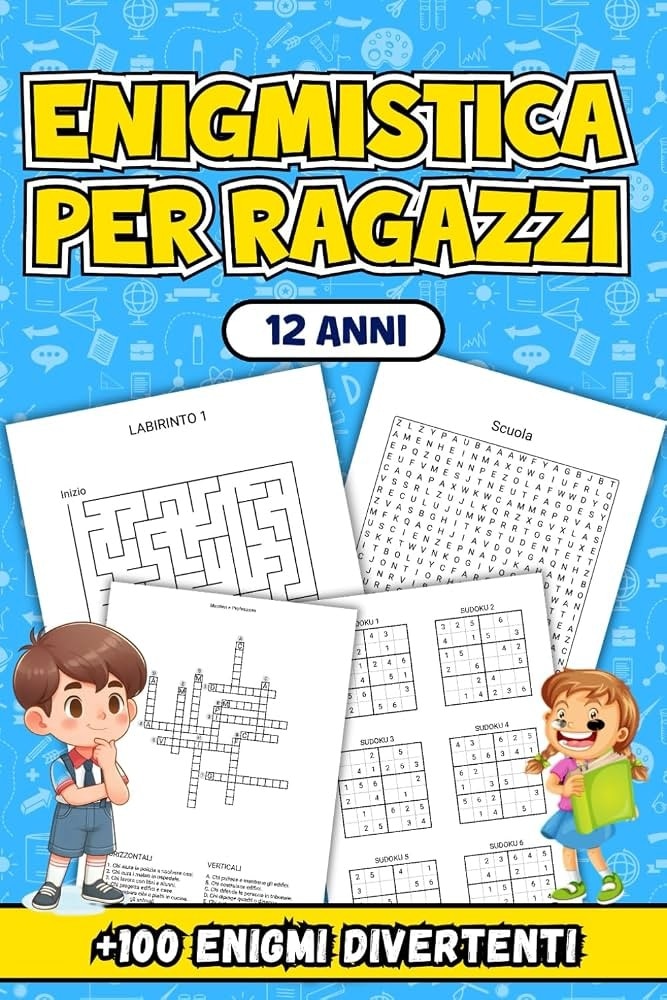 Libri enigmistica per bambini in offerta da Coop