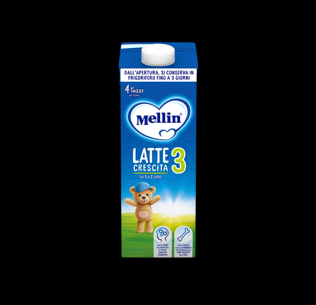 Latte di crescita liquido 3 1 L Mellin in offerta da Bennet