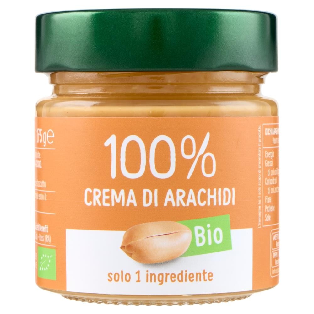 100% Crema di Arachidi Bio g 175 Euro Company - Offerta nel negozio Bennet